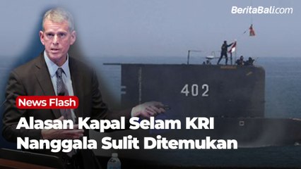 Kenapa Kapal Selam KRI Nanggala-402 Sulit Ditemukan? Ini Kata Pakar AS