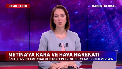 Kuzey Irak'ta kara ve hava operasyonu! Hedefler vuruluyor