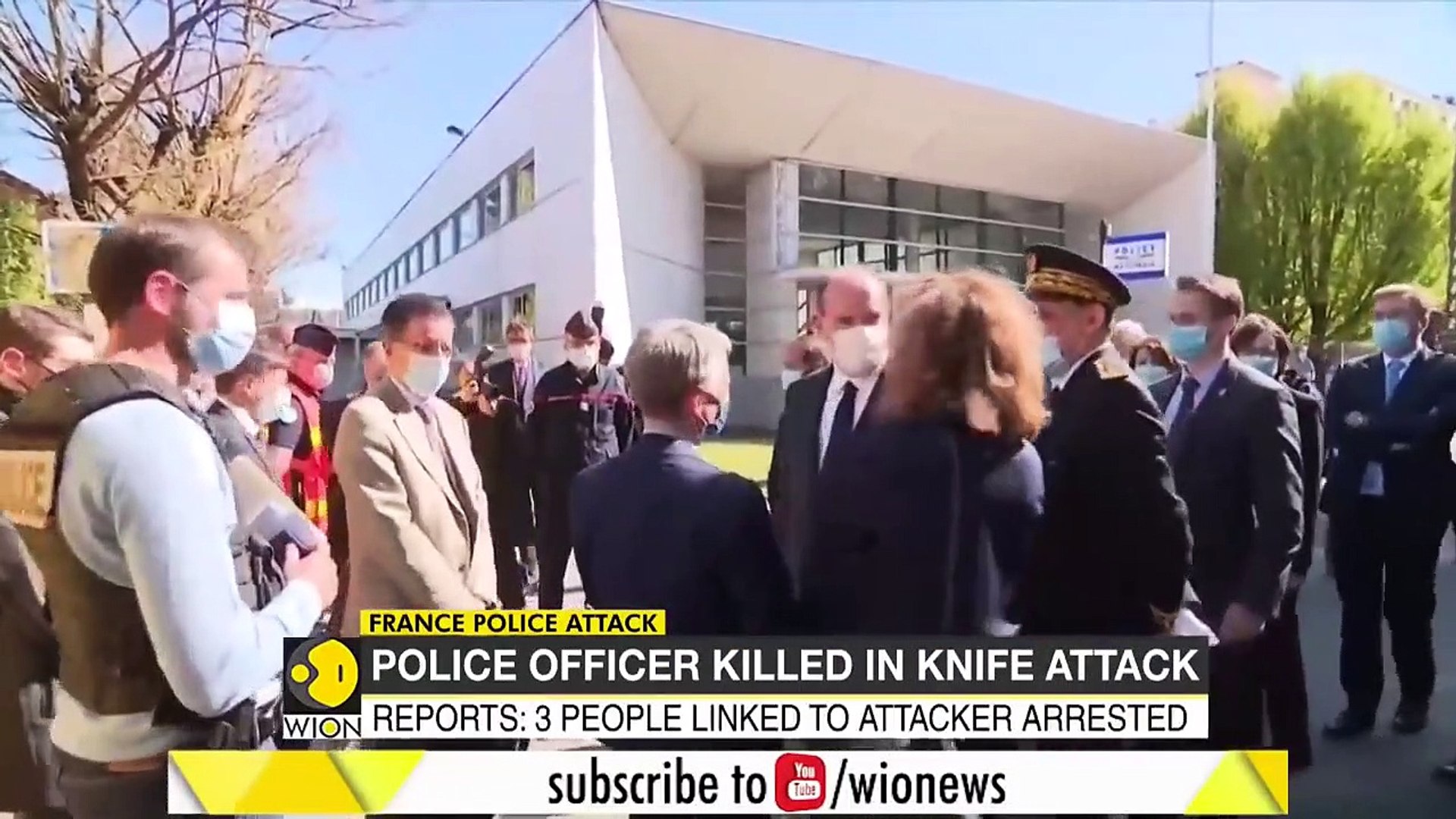 France - Officer stabbed in police station _ Attacker shot and killed at crime scene _ English News