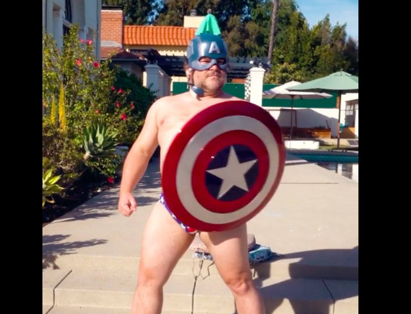 Jack Black is Captain America and it's awesome ! - Vidéo Dailymotion