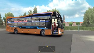 Review mod Bus Hyundai Universe 2020 - Euro Truck Simulator 2