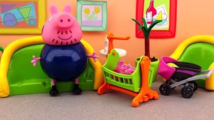 Baby Alexander. Peppa Pig Toys Stop Motion Animation English Episodes 2018
