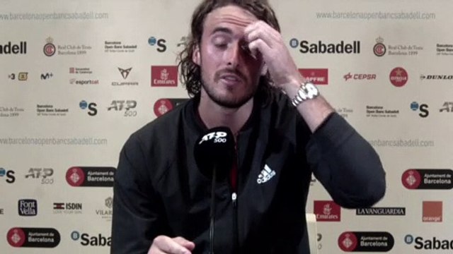 ATP - Barcelone 2021 - Stefanos Tsitsipas : Having already beaten Rafael Nadal, that pushes me to do it again
