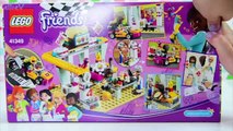 Lego Friends Drifting Diner Review Build Silly Play Race Cars Kids Toys