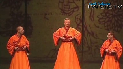 ALDO GIOVANNI E GIACOMO i tre monaci shaolin e il tiro con l'arco Zen