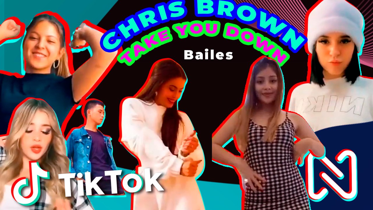 Chris Brown - Take You Down  -  Baile CHALLENGE - Tik tok ¿Ya lo probaste?