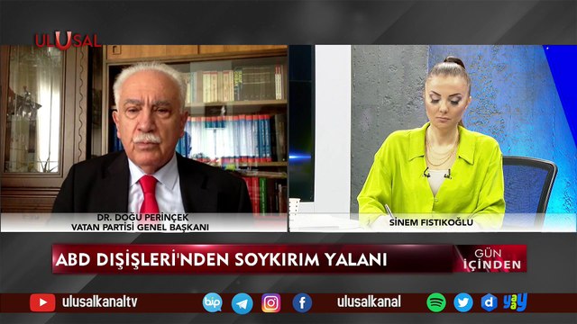 Gün İçinden - 24 Nisan 2021 - Sinem Fıstıkoğlu - Dr. Doğu Perinçek - Fuat Uygur - Hazal Çağan Elbir - Dr. Eray Güçlüer