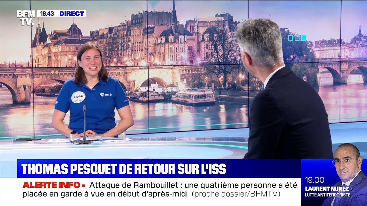 Thomas Pesquet de retour dans l'ISS - 24/04