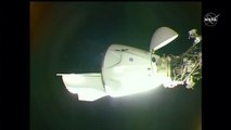 Astronautas chegam à ISS