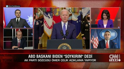 Télécharger la video: Son dakika... AK Parti Sözcüsü Çelik'ten CNN TÜRK'te Biden'a 1915 tepkisi: Bu kararın siyasi sonuçları olacaktır