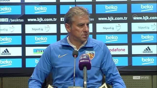 Beşiktaş-Hes Kablo Kayserispor maçının ardından - Hamza Hamzaoğlu