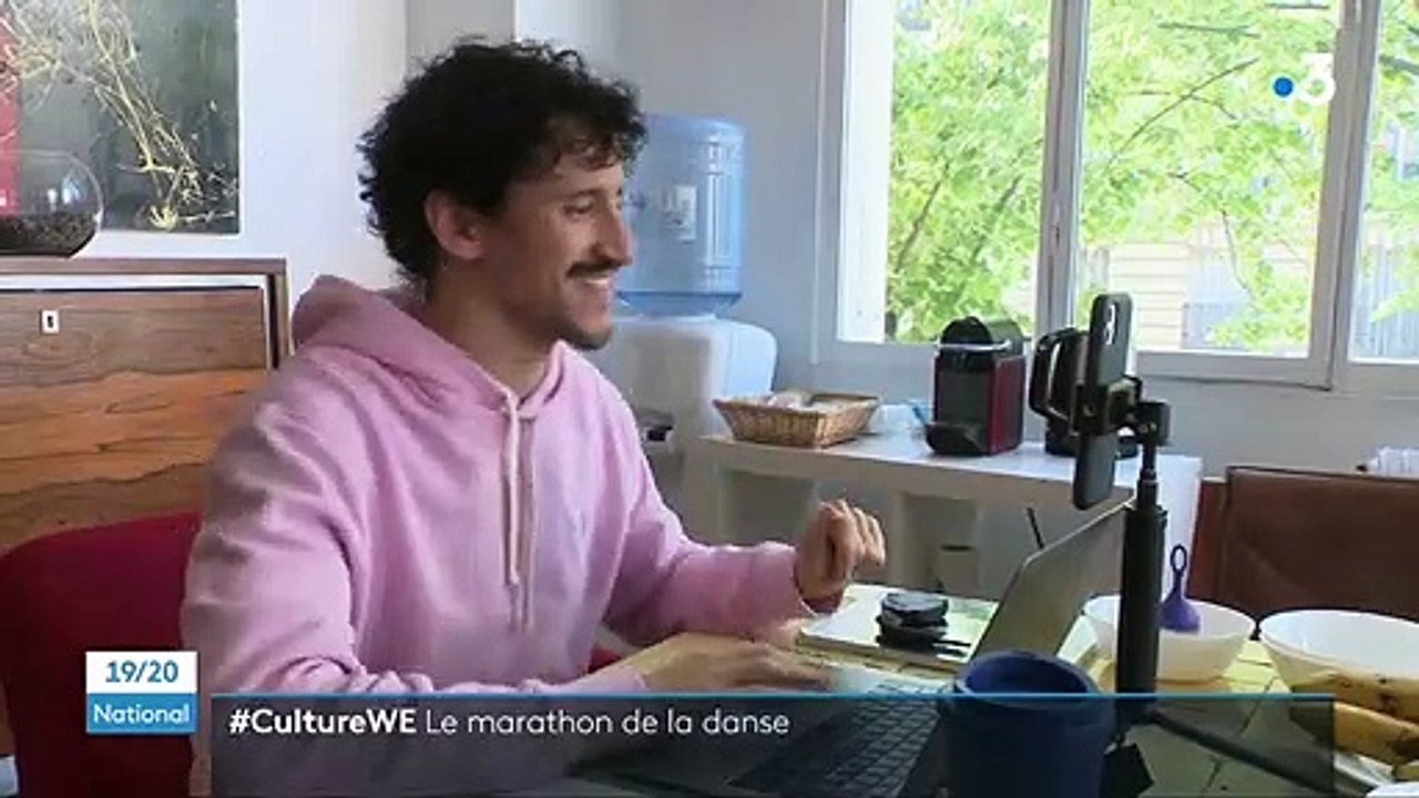 "On danse chez vous!", le marathon solidaire de la danse du chorégraphe Mehdi Kerkouche