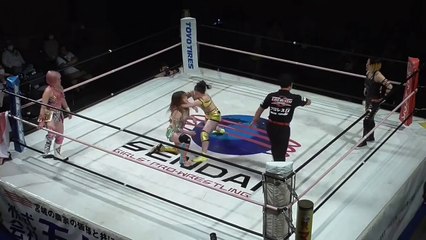 【Road to GAEAISM】DASH・チサコ &岡優里佳vs桃野美桜&星月芽依 2021.4.10 大坂アゼリア大正ホール_HD