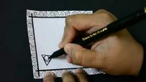 10 Simple Zentangle Patterns For Beginners