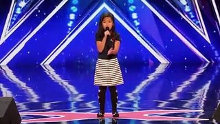 9 Y.O Little Girl Shocks The Entire Stage with _My Heart Will Go On_ _ Week 4 _ America_s Got Talent(240P)