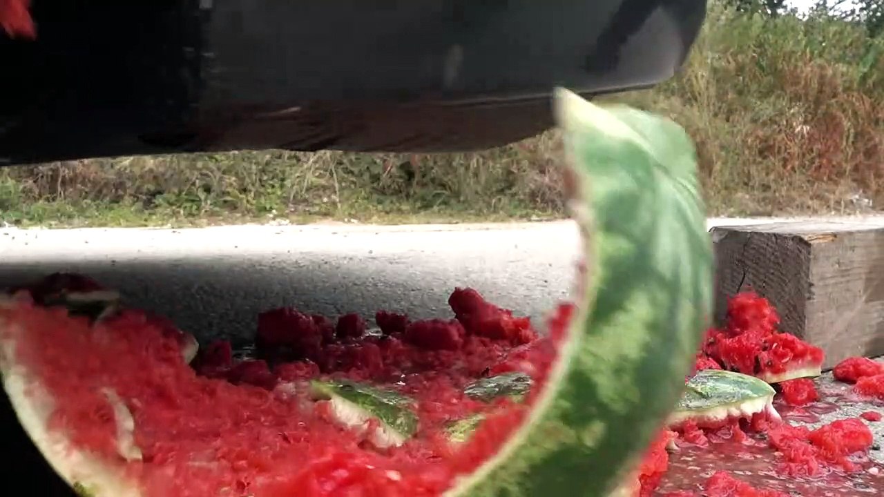 Crushing Crunchy & Soft Things By Car! Experiment Car Vs M&M Icecream Toy (Compilation)