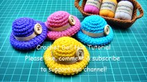 Easy Crochet Amigurumi Tutorial - Doll Hat
