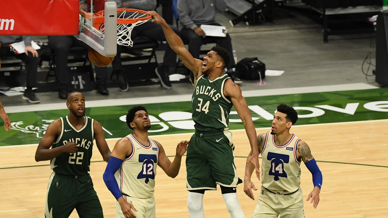 Game Recap: Bucks 132, 76ers 94 - فيديو Dailymotion