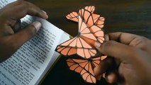 Origami Butterfly Bookmark - Paper Craft - Diy