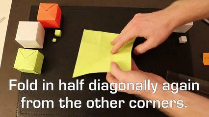 How To Make A Paper Cube