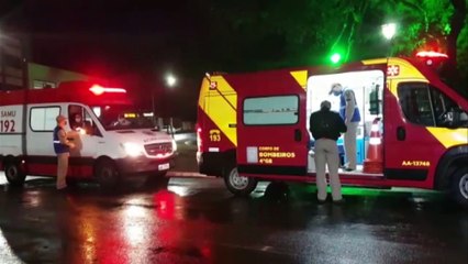 Siate socorre jovem que se feriu ao cair com bicicleta na ciclovia da Avenida Brasil