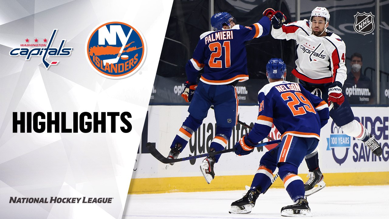 Capitals @ Islanders 4/24/21 | NHL Highlights