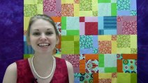Easy Disappearing Nine Patch Quilt Tutorial - Free Quilt Pattern By Leah Day