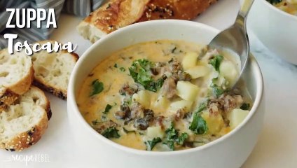Slow Cooker Zuppa Toscana | The Recipe Rebel