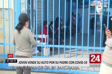 Ate: joven pone en venta su auto para conseguir cama UCI para su padre con Covid-19