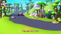 Race Car Song  | Learning Vehicles | Police Car Fire Truck | Nursery Rhymes | Kids Songs | BabyBus