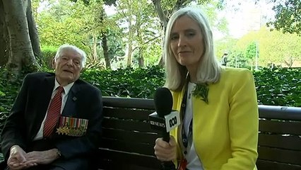 'Rat of Tobruk' attends ANZAC Day march in Sydney