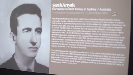 LOS ANGELES - Cumhurbaşkanlığı İletişim Başkanlığınca düzenlenen "Şehit Diplomatlar Sergisi" açıldı