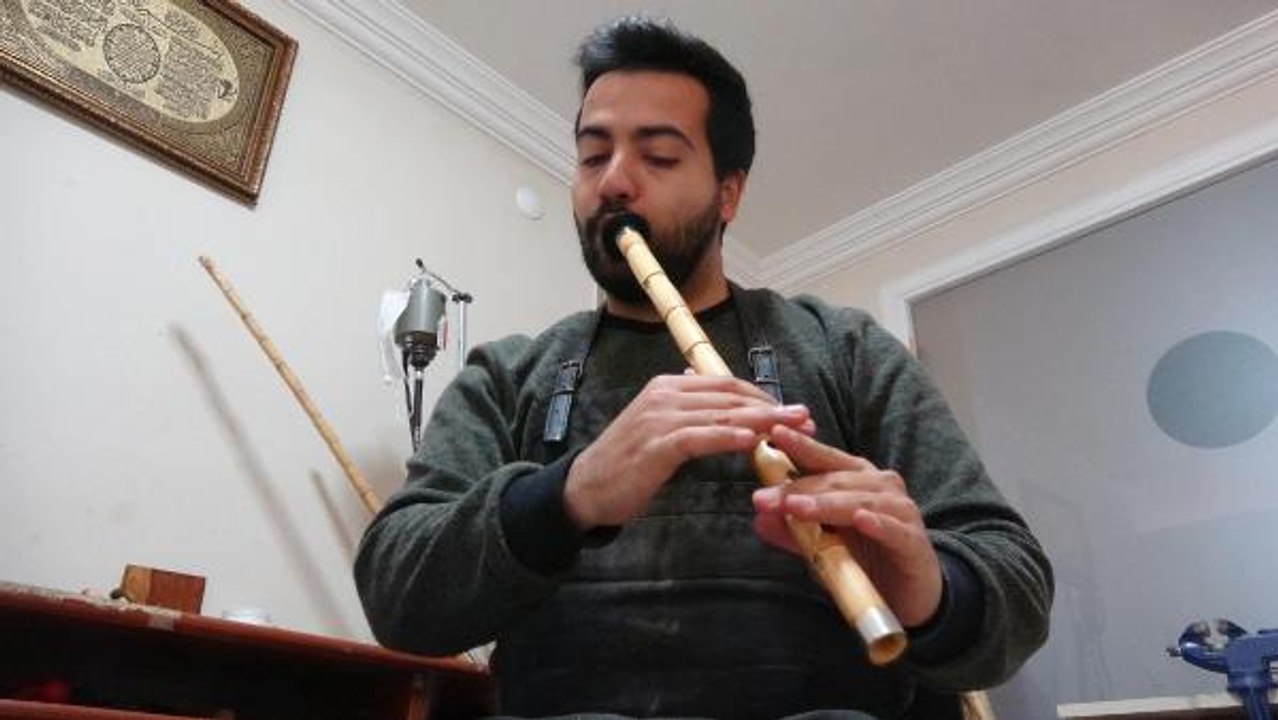 ANKARA'DA ÖĞRENDİ, MEMLEKETİ AYDIN'DA NEY ATÖLYESİ AÇTI