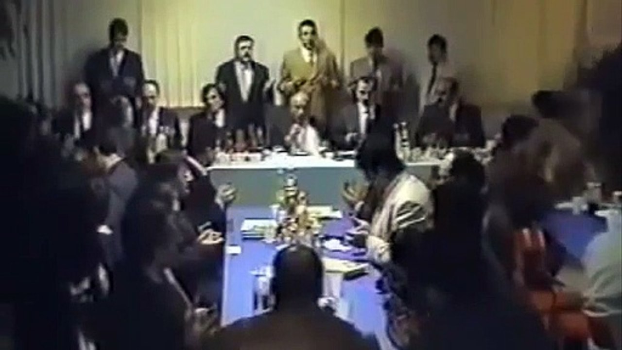 Merhum Türkeş'in iftar duası