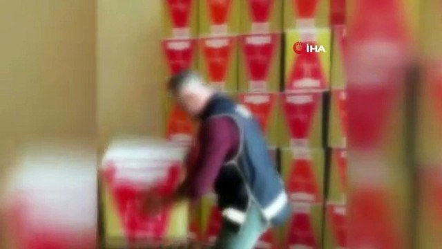 Adana'da 7 milyon 360 bin kaçak makaron ele geçirildi