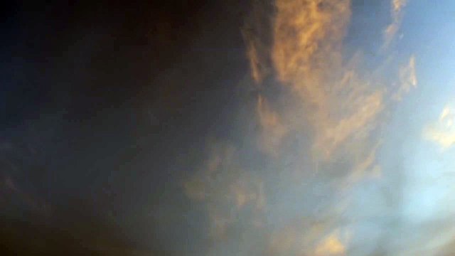 Timelaps du ciel nuageux