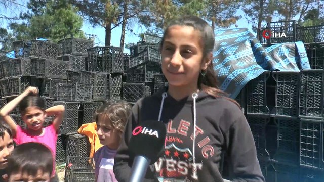 Mevsimlik işçilerin zorlu mesaisi başladı