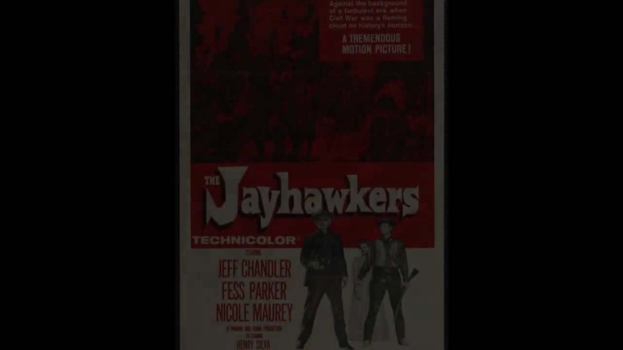 WESTERN MOVIES: LOS REBELDES DE KANSAS /THE JAYHAWKERS (1959):  VENGANZA, PATRIOTISMO, ADMIRACIÓN