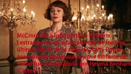 STARS: HELEN MCCRORY, LA MADRE DE DRACO MALFOY EN LA SAGA HARRY POTTER