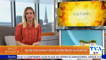 Céline Dion-Salut Bonjour-22 Avril 2021