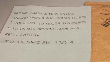 Las cartas de amenaza pueden haberse enviado desde un buzón de la calle en Madrid