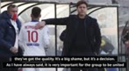 'Big shame' to bench PSG talent - Pochettino on selection headache