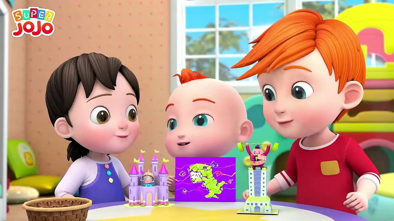 Humpty Dumpty Sat On A Wall + More Nursery Rhymes & Kids Songs - Super Jojo