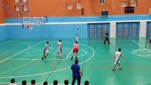 MOMENTOS PARTIDO CB CHIPIONA- ARCOS. CANASTA DE ROBERTO SANJOSÉ CERPA