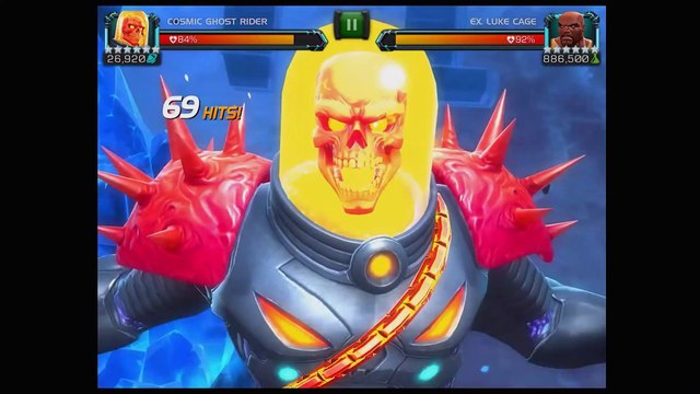 Cosmic Ghost Rider Solos Abyss of Legends Luke Cage! - Marvel Contest of Champions - YouTube