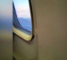 Uçakta hayrete düşüren görüntü
