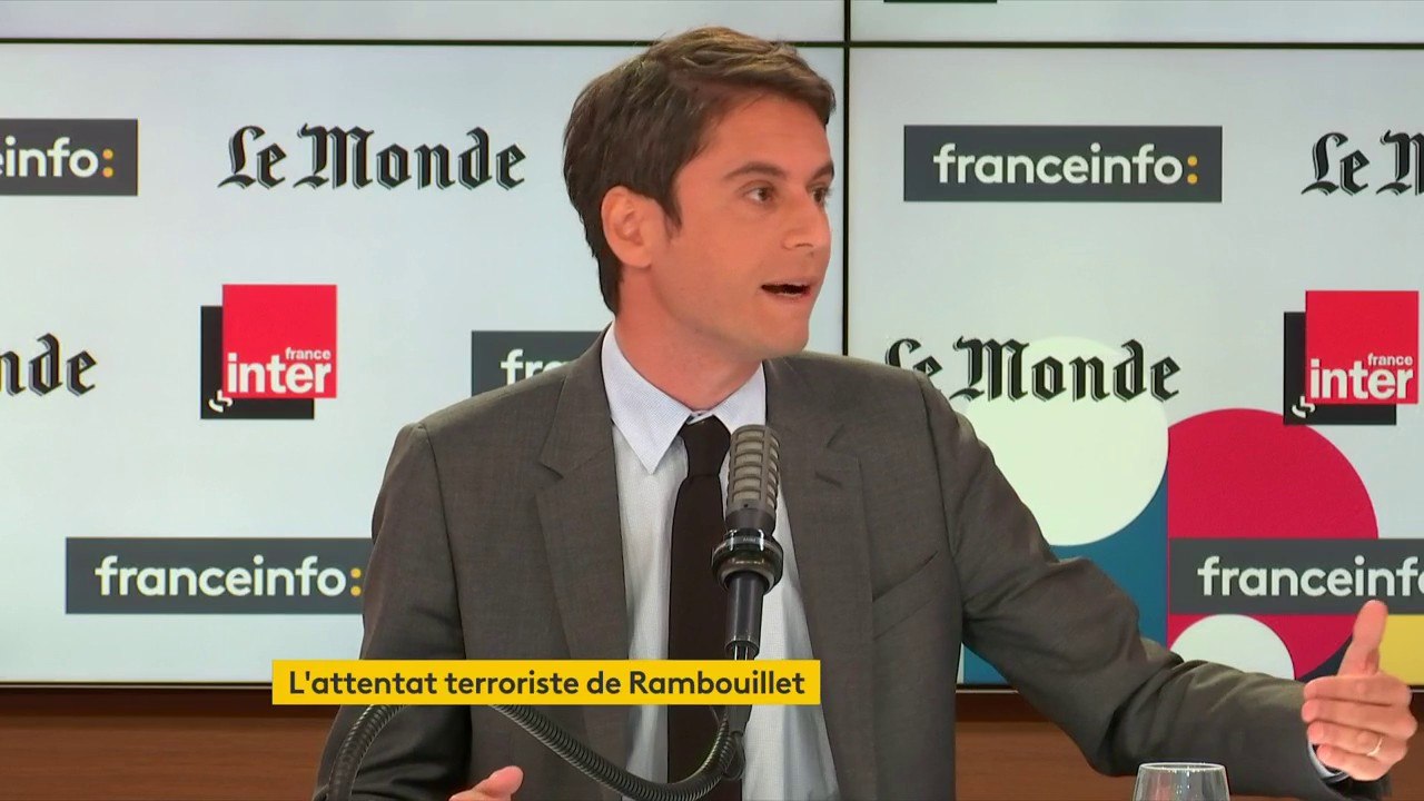 Gabriel Attal sur la future nouvelle loi sécurité : "C'est un projet de loi qui était préparé depuis plusieurs semaines, plusieurs mois"