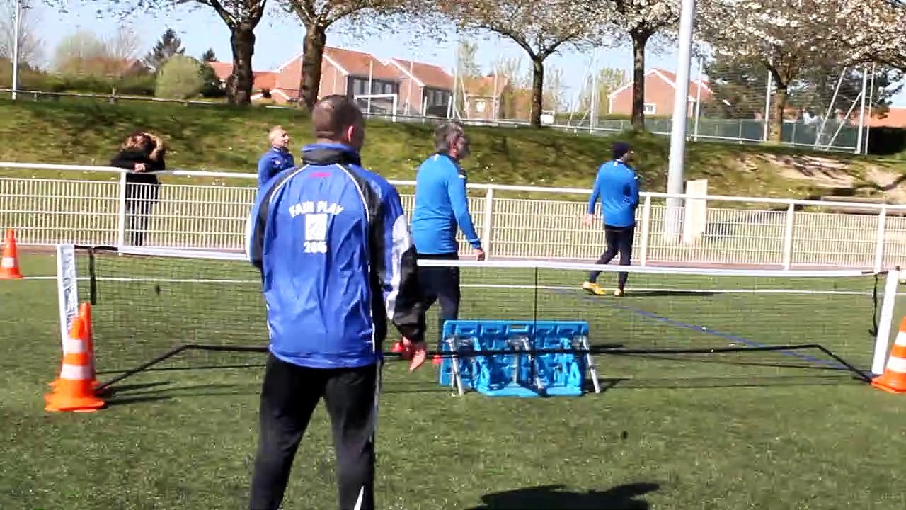 PREPARATION INTENSIVE DES VETERANS POUR LE TOURNOI TENNIS BALLON DU 2 MAI