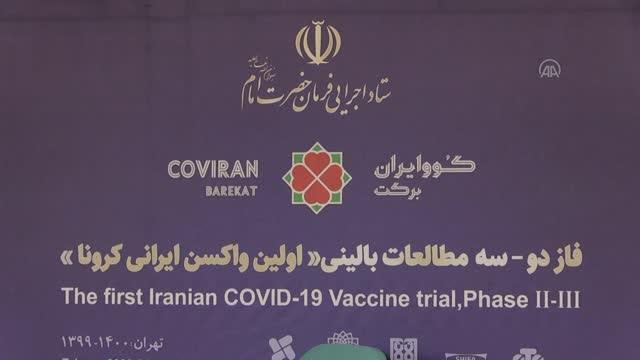 İran'da Kovid-19'a karşı geliştirilen yerli aşı COVIRAN Bereket'in seri üretimine başlandı