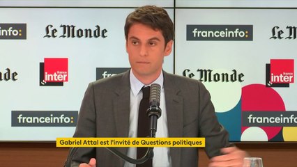 Gabriel Attal : "Beaucoup de Français se font vacciner avec AstraZeneca, entre 40.000 et 75.000 personnes par jour : je crois beaucoup à la valeur de l'exemple"